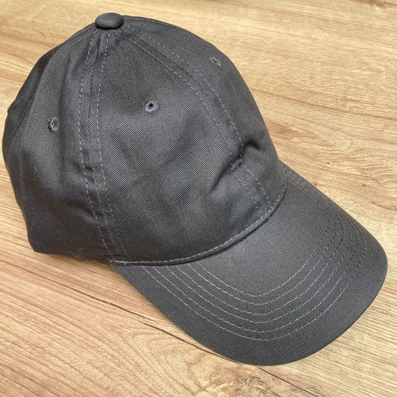 Gorra Drill Gris Oscuro