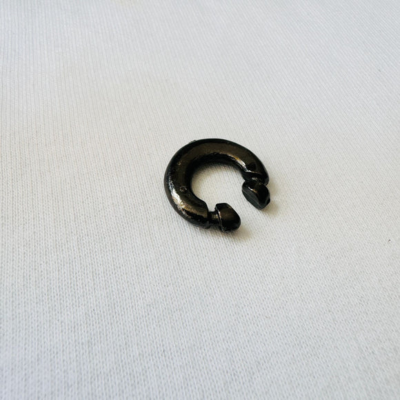 Earcuff Herradura Negro