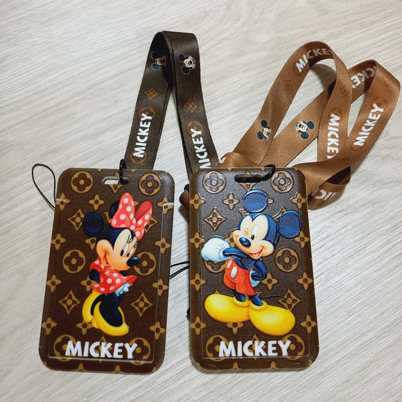 Porta carnet Minnie And mickey café