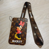 Porta carnet Minnie And mickey café